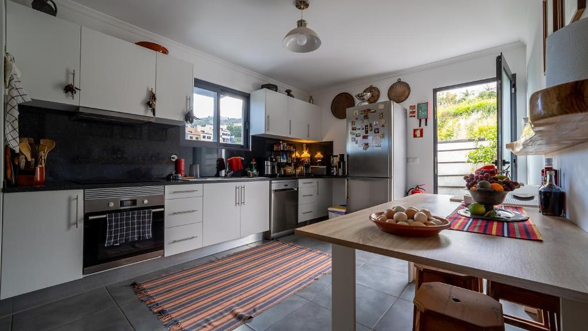 Fully equipped kitchen